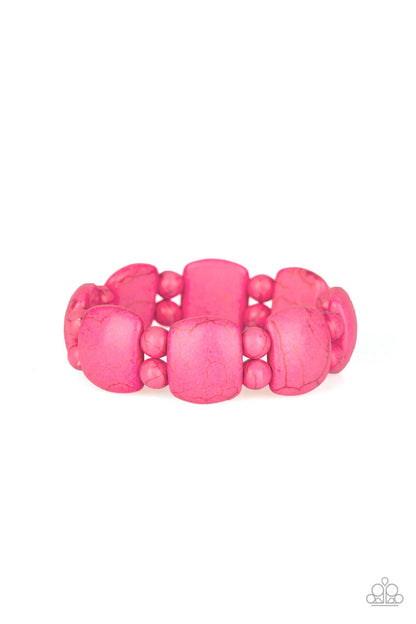 Don't Be So Nomadic - pink - Paparazzi bracelet