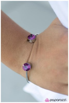 Downtown Style - Purple - Paparazzi bracelet