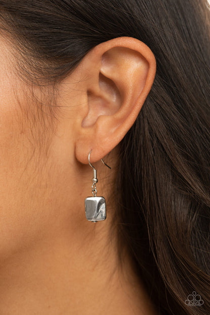 Downtown Reflections - silver - Paparazzi necklace