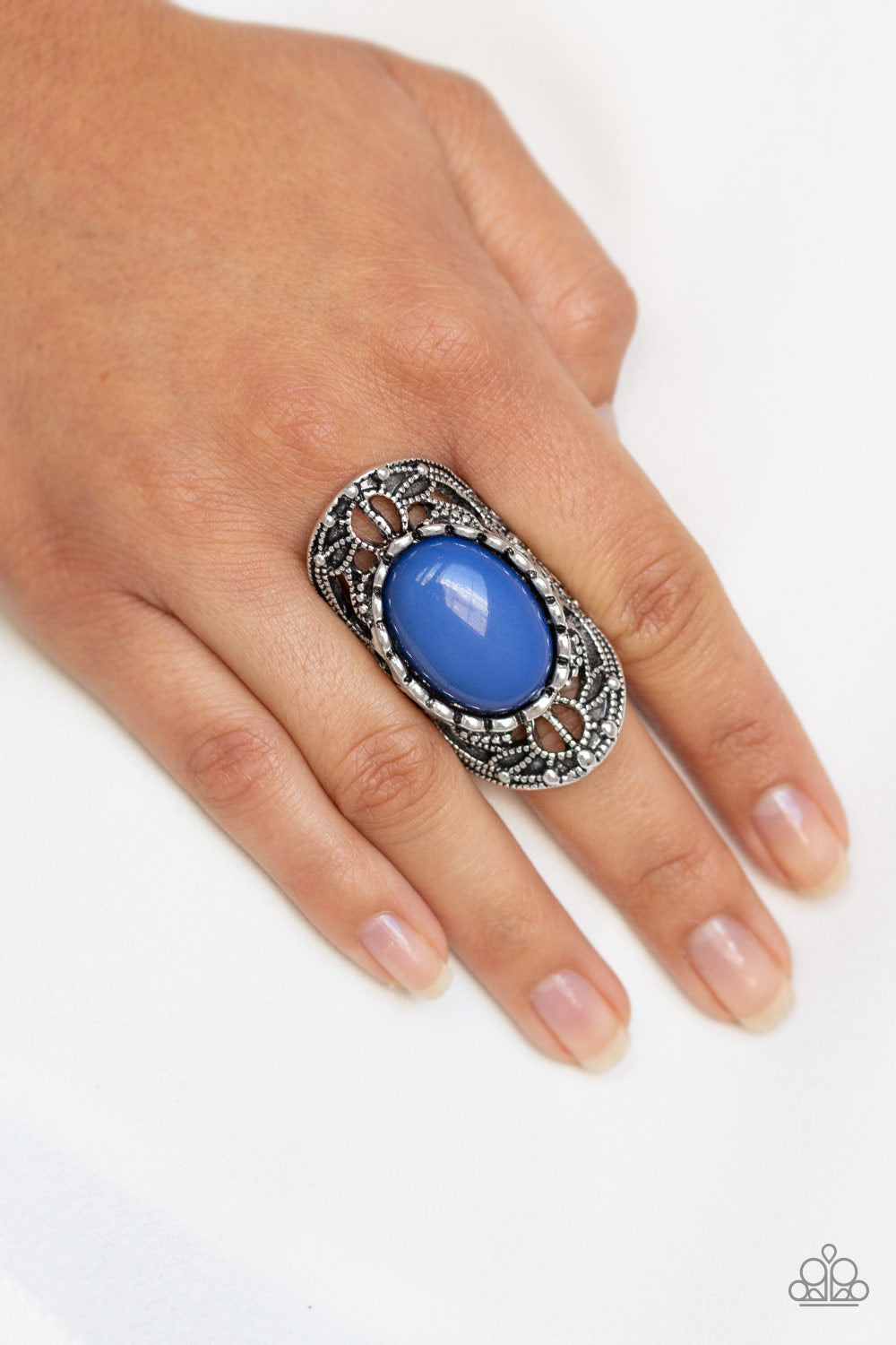 Drama Dream - blue - Paparazzi ring