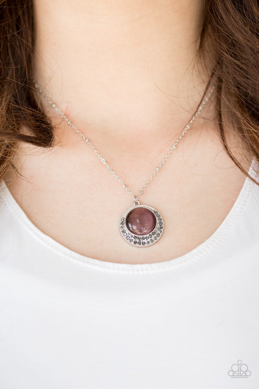 Dream Girl Glow - purple - Paparazzi necklace