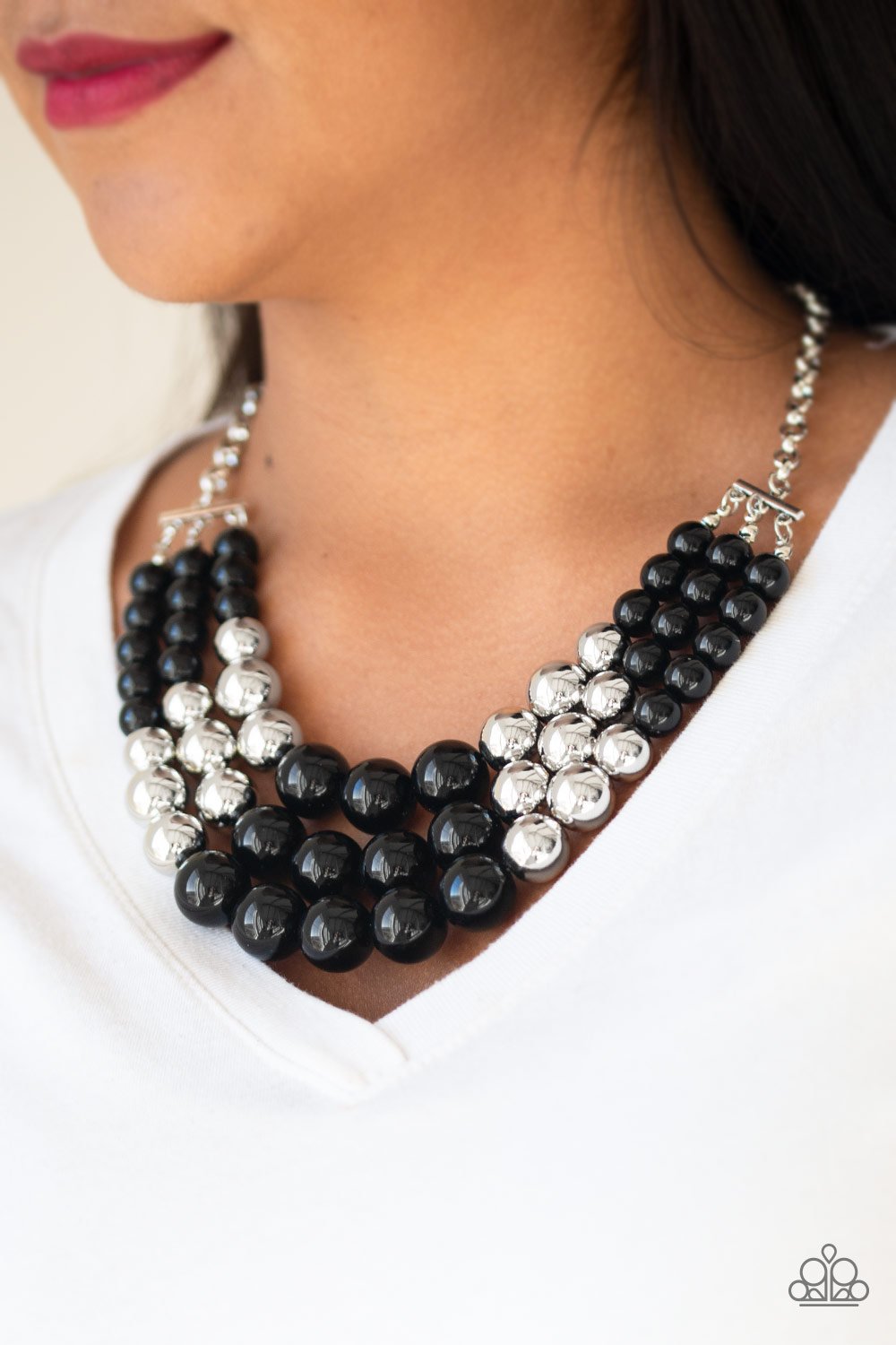 Dream Pop-black-Paparazzi necklace