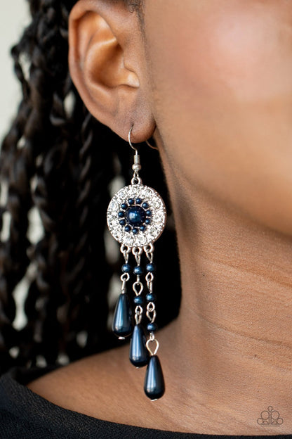 Dreams Can Come True-blue-Paparazzi earrings