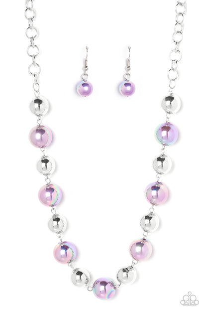 Dreamscape Escape - purple - Paparazzi necklace