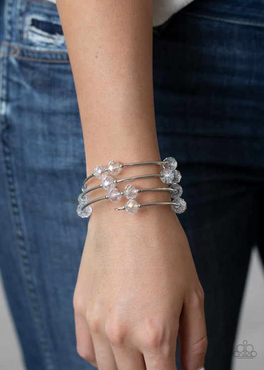 Dreamy Demure - white - Paparazzi bracelet