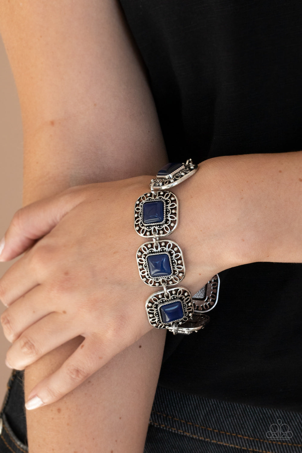 Dreamy Destinations - blue - Paparazzi bracelet