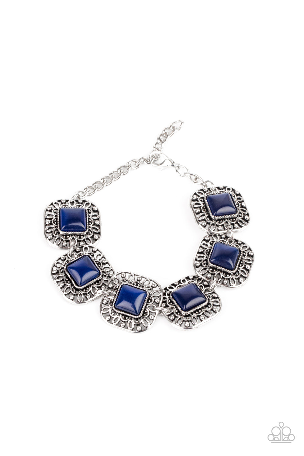 Dreamy Destinations - blue - Paparazzi bracelet