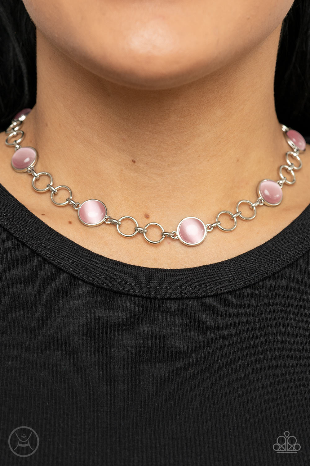Dreamy Distractions - pink - Paparazzi necklace