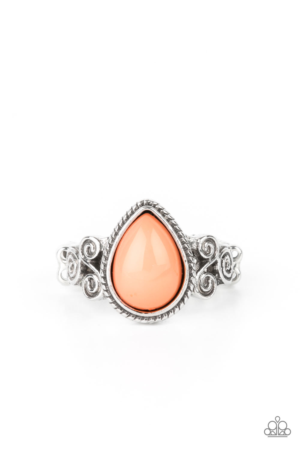Dreamy Droplets - orange - Paparazzi ring