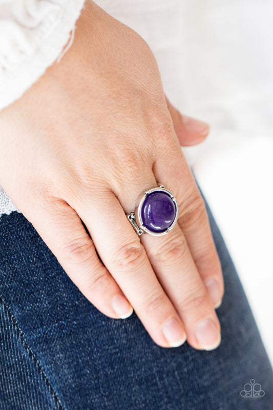 Dreamy Dunes - purple - Paparazzi ring