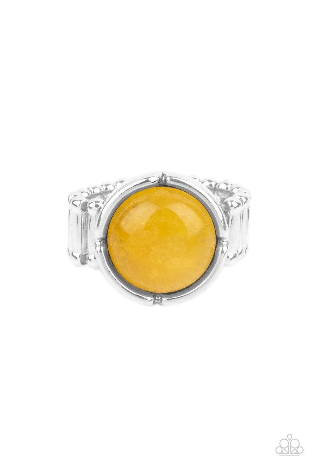 Dreamy Dunes - yellow - Paparazzi ring