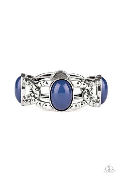 Dreamy Gleam - blue - Paparazzi bracelet