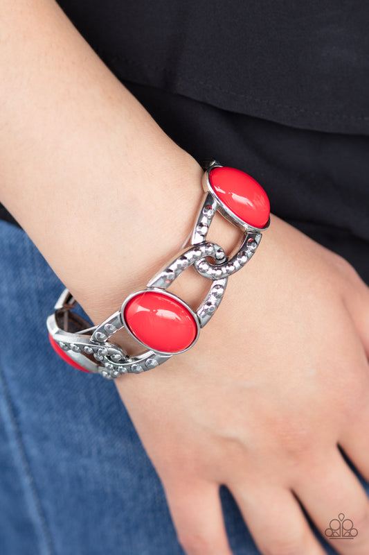 Dreamy Gleam - red - Paparazzi bracelet
