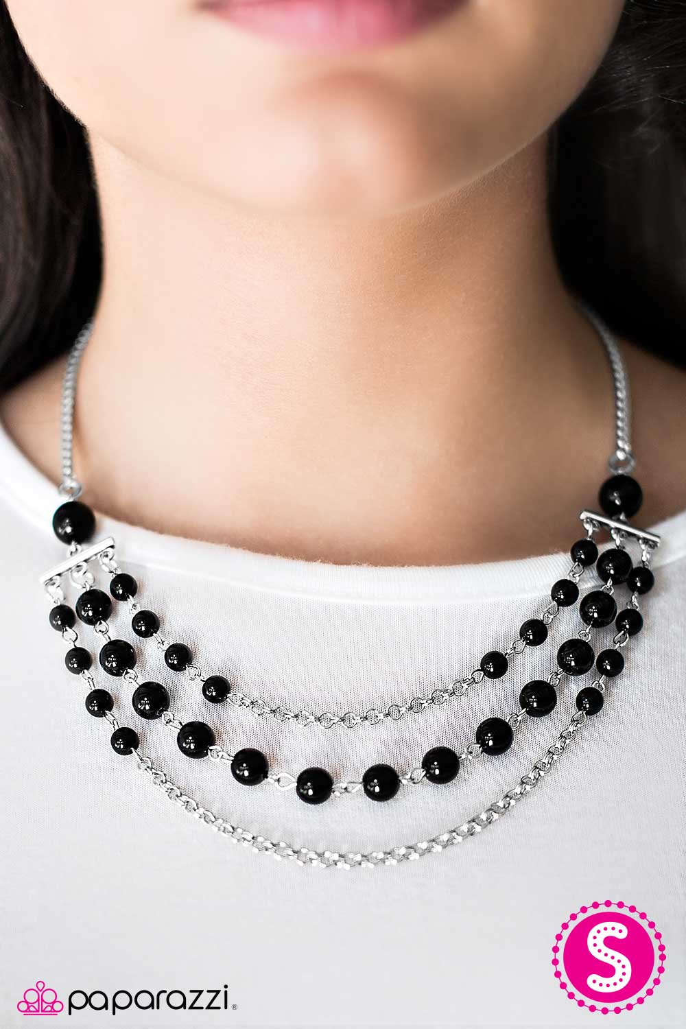 Dressed For Success - Black - Paparazzi necklace