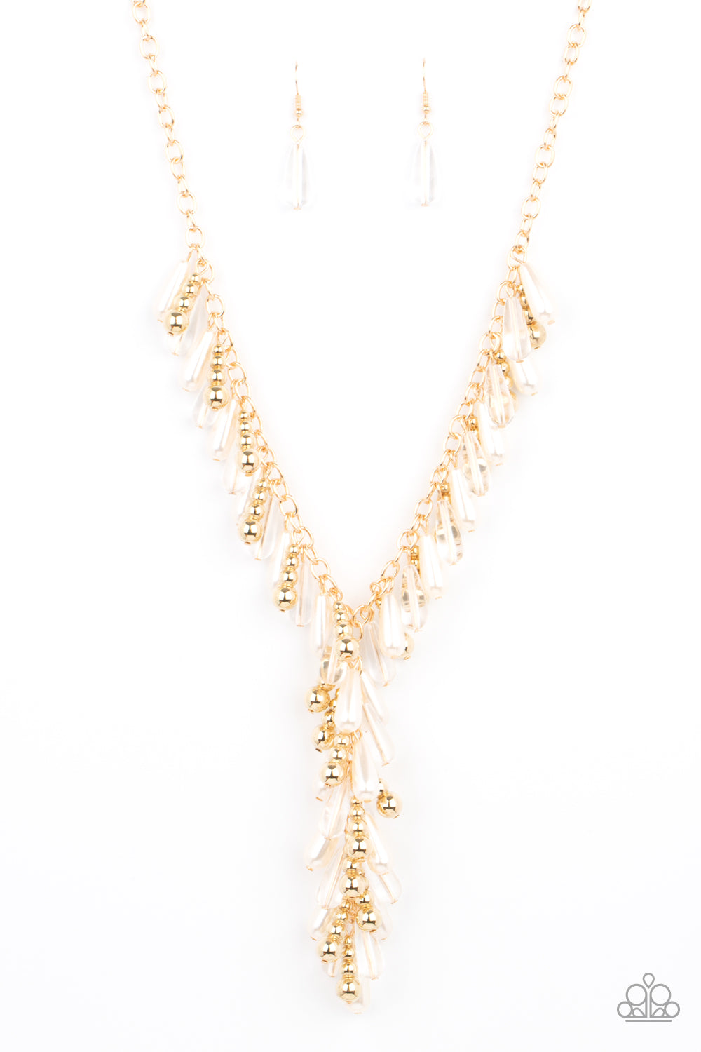 Dripping With DIVA-ttitude - gold - Paparazzi necklace