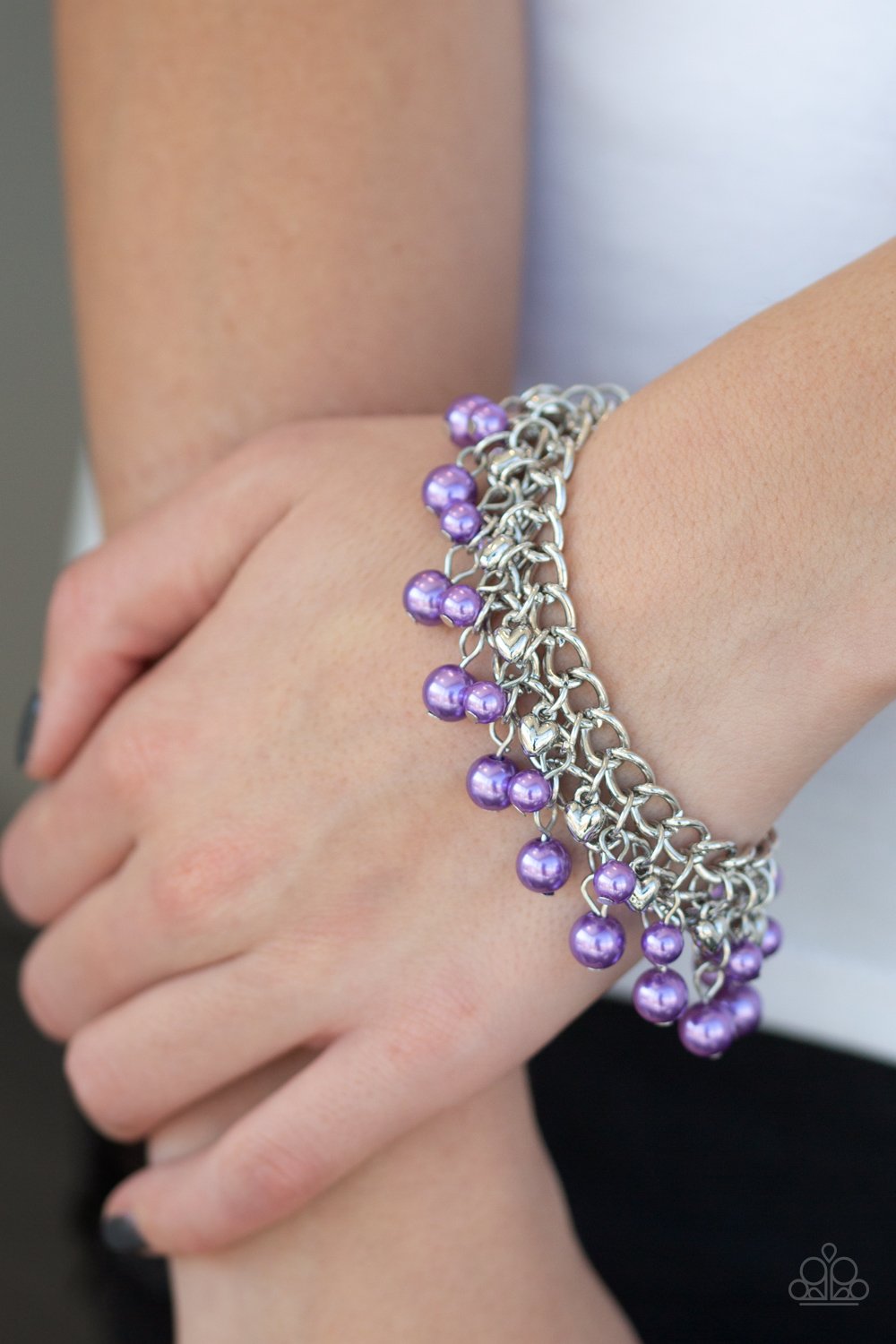 Duchess Diva-purple-Paparazzi bracelet