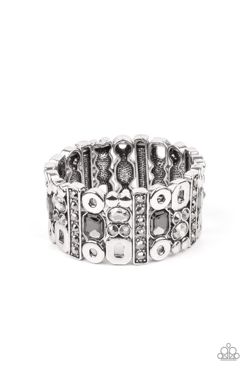 Dynamically Diverse - silver - Paparazzi bracelet – JewelryBlingThing