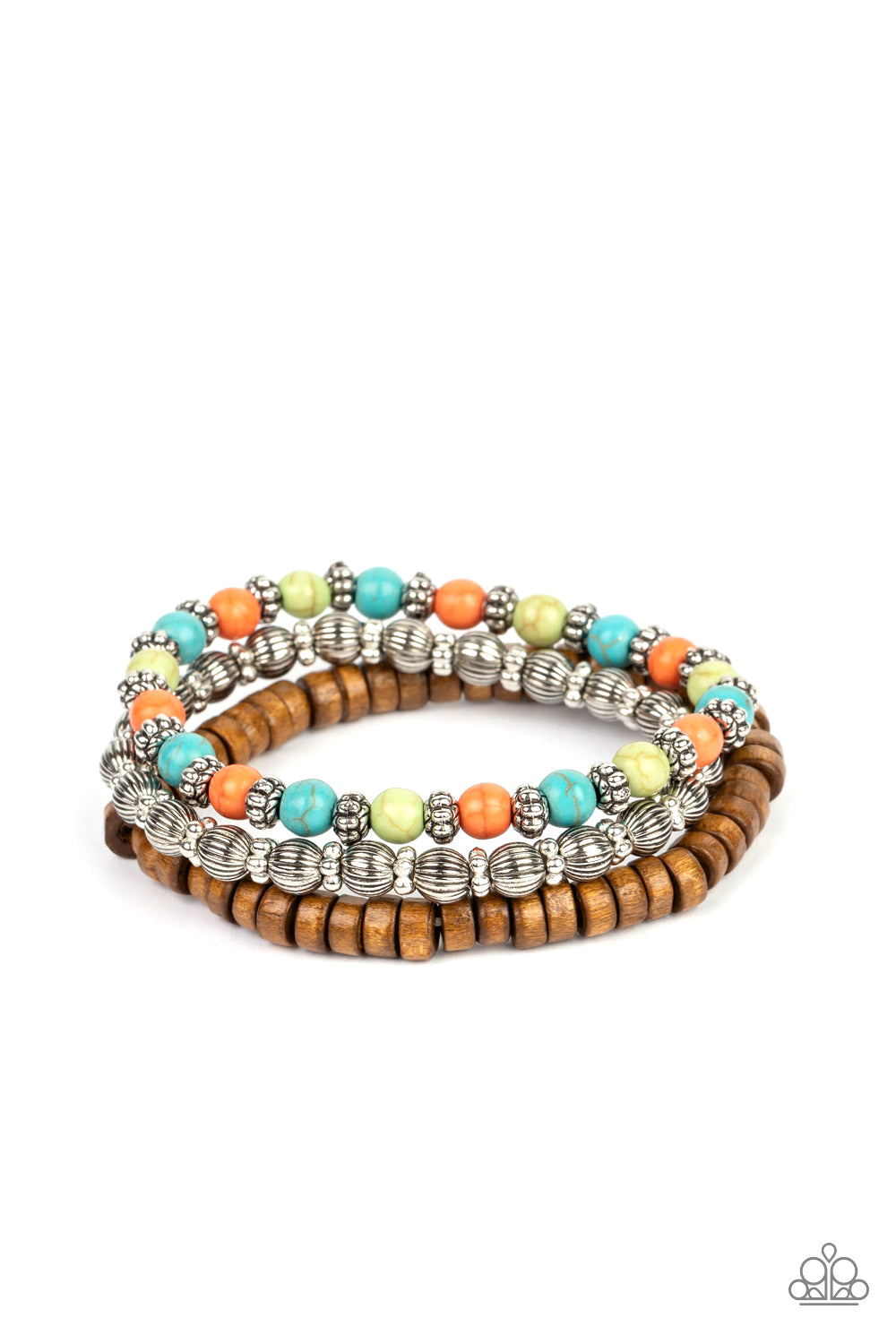 ESCAPADE Route - multi - Paparazzi bracelet