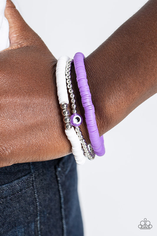 EYE Have A Dream - purple - Paparazzi bracelet