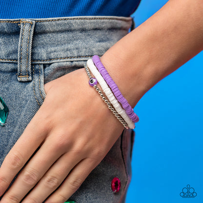 EYE Have A Dream - purple - Paparazzi bracelet