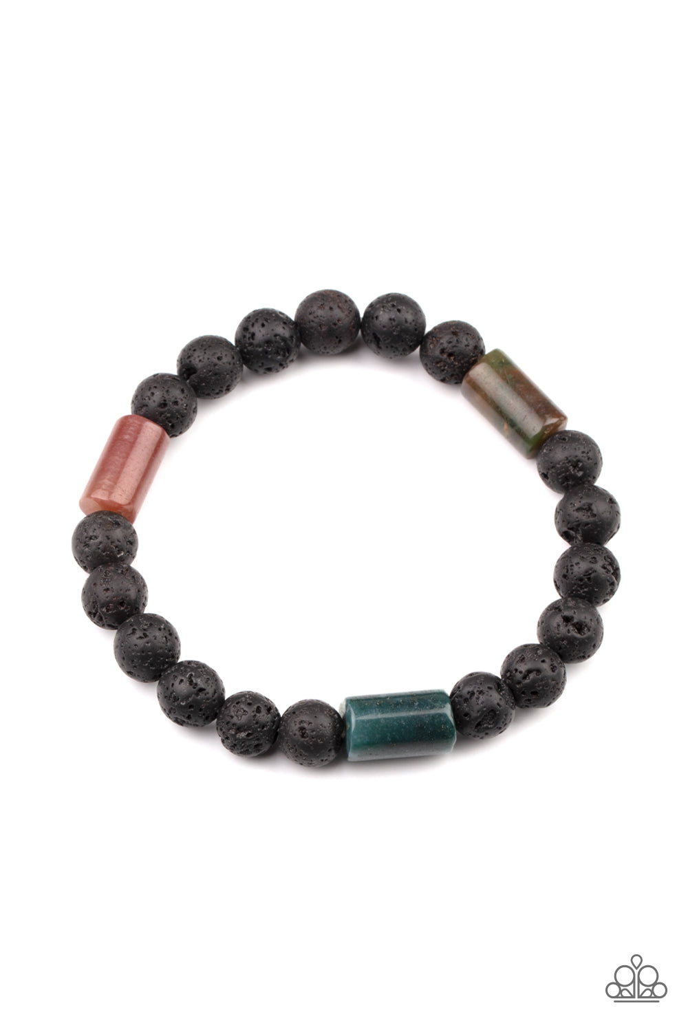 Earthy Energy - green - Paparazzi bracelet
