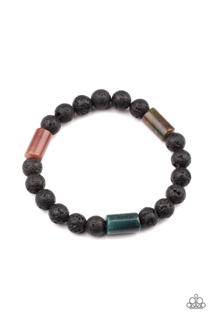 Earthy Energy - green - Paparazzi bracelet