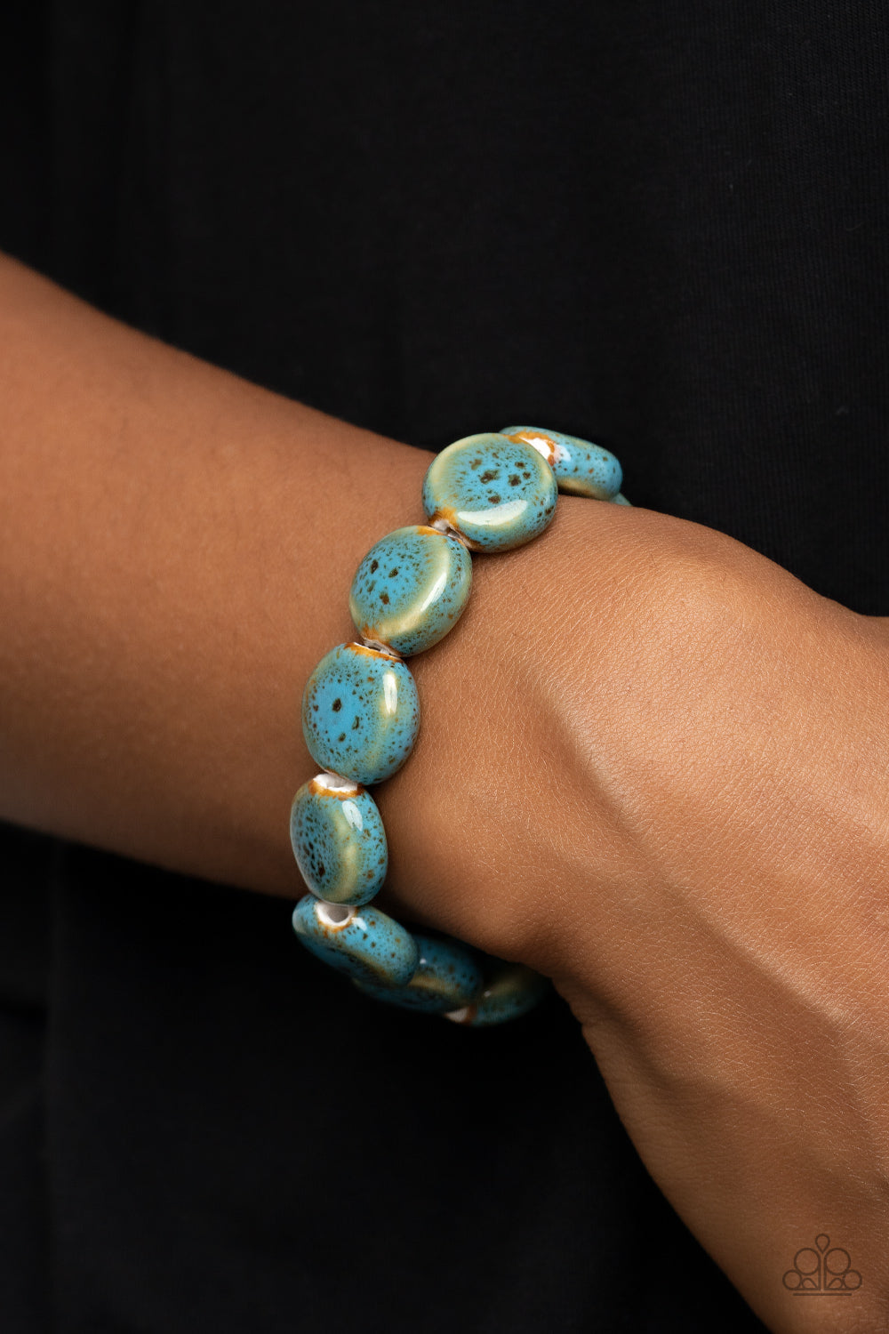 Earthy Entrada - blue - Paparazzi bracelet