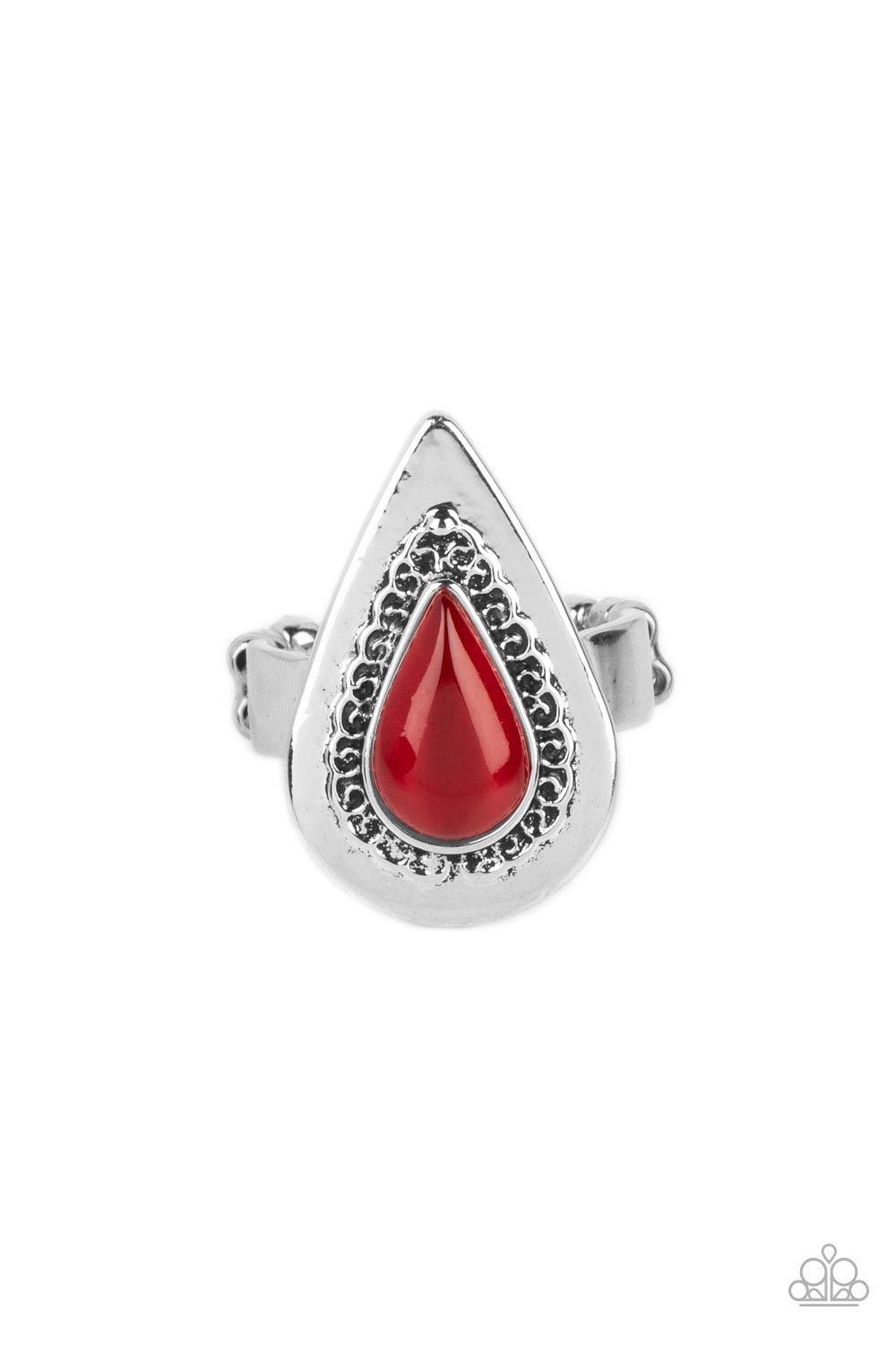 Earthy Glow - red - Paparazzi ring
