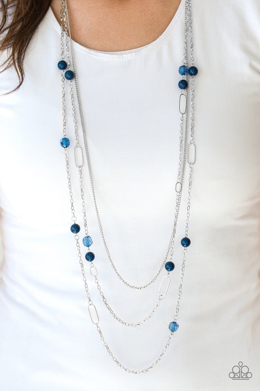East Coast Classic - blue - Paparazzi necklace