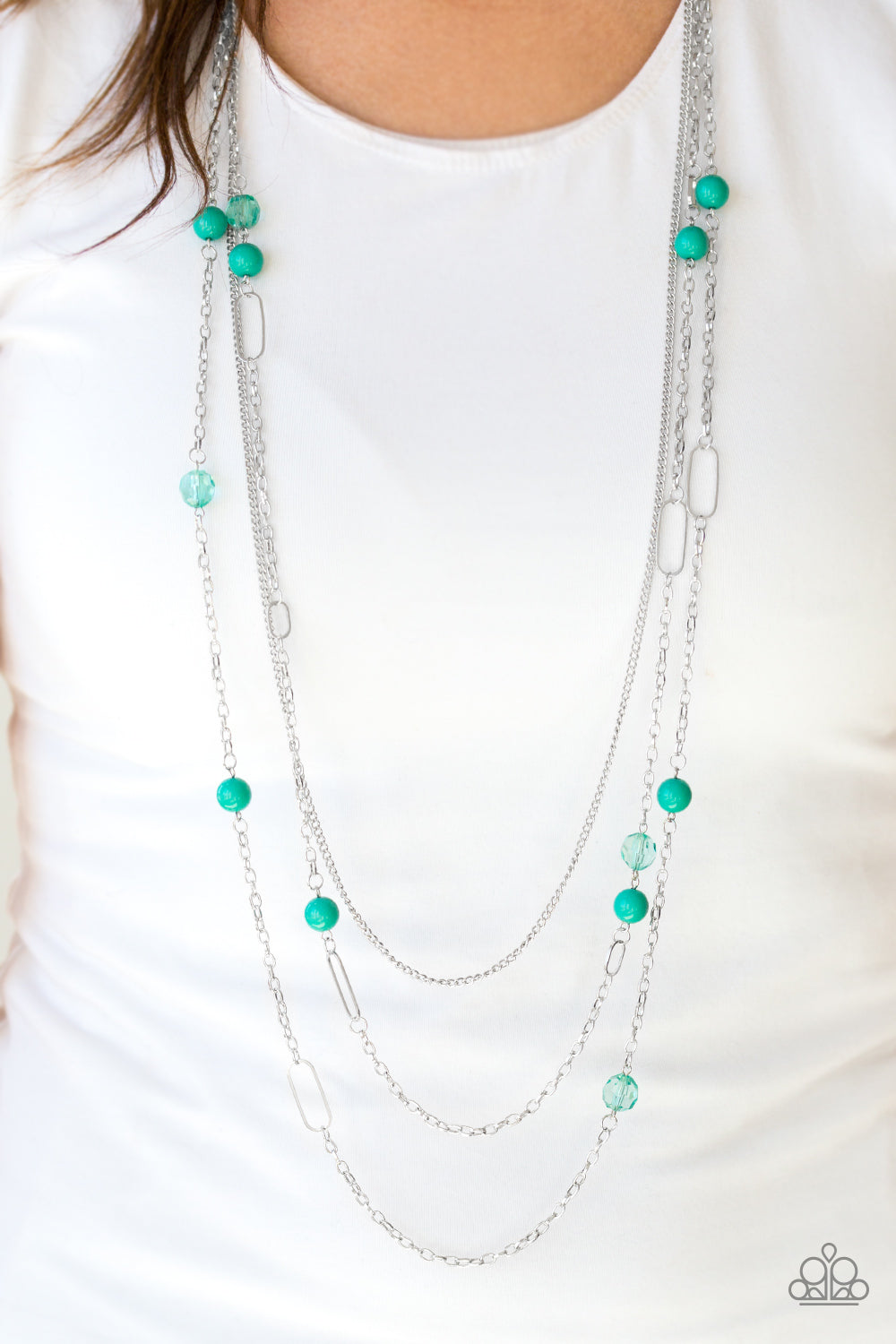 East Coast Classic - green - Paparazzi necklace