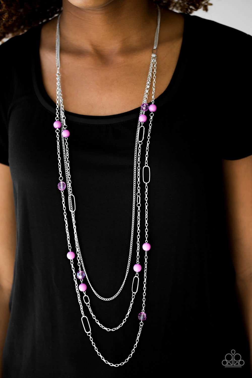 East Coast Classic - purple - Paparazzi necklace