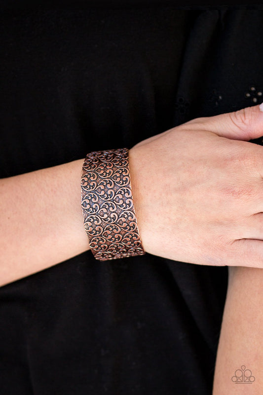 Eat Your Heart Out - copper - Paparazzi bracelet