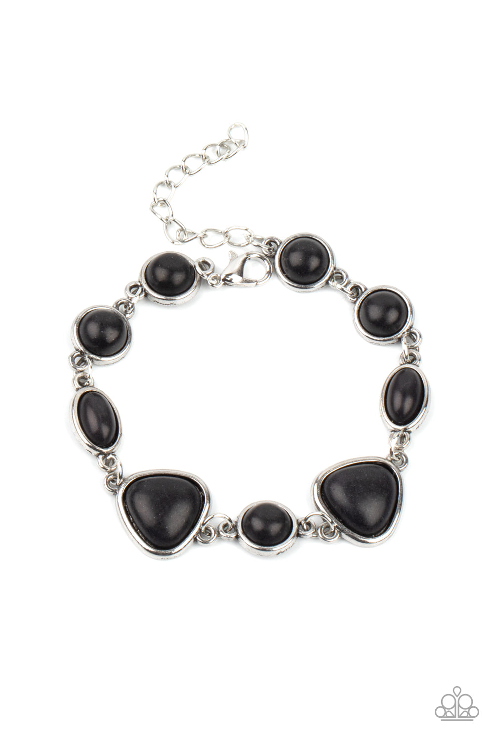 Eco-Friendly Fashionista - black - Paparazzi bracelet