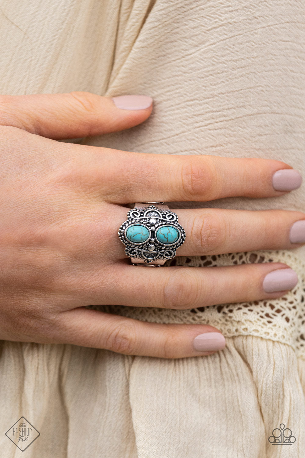 Eco Essence - blue - Paparazzi ring