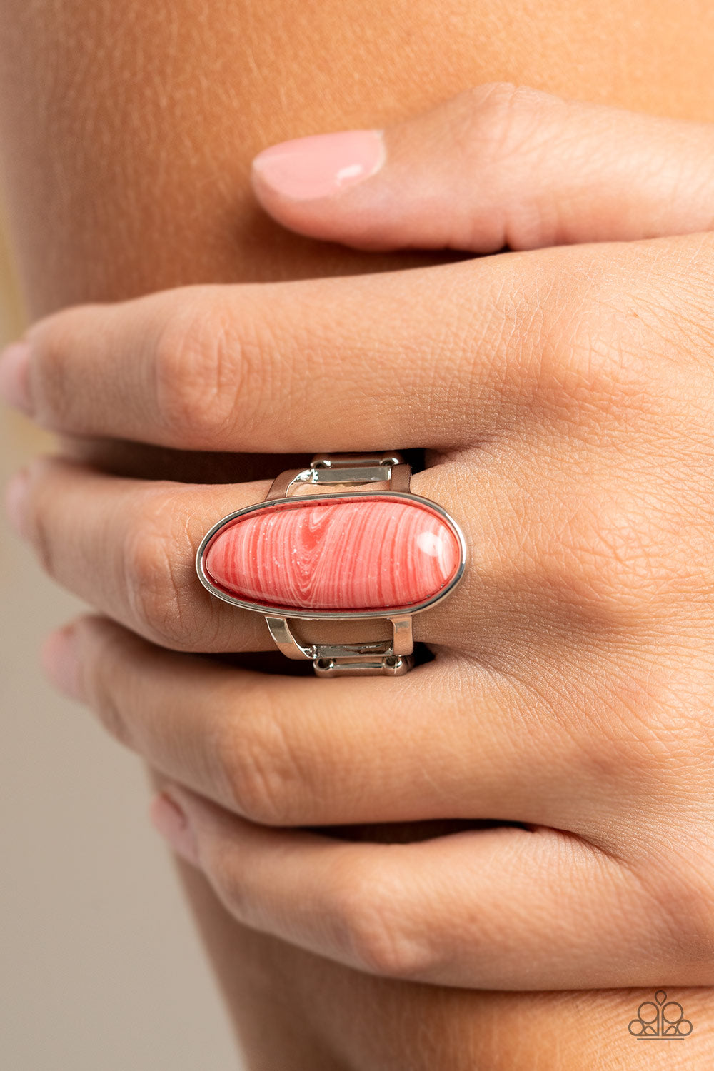 Eco Expression - pink - Paparazzi ring