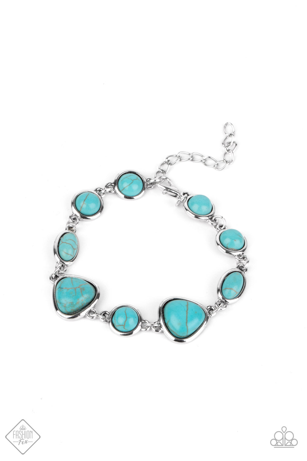 Eco Friendly Fashionista - blue - Paparazzi bracelet