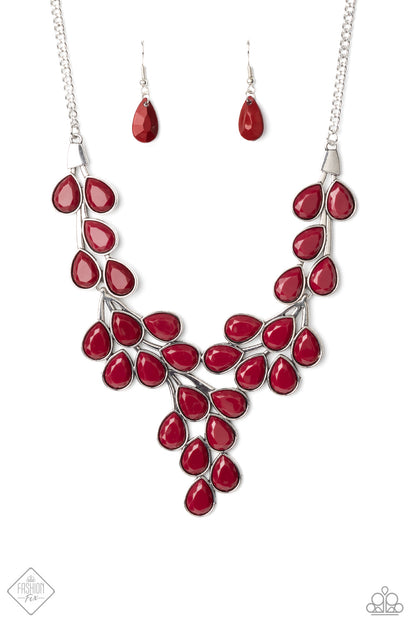 Eden Deity - red - Paparazzi necklace