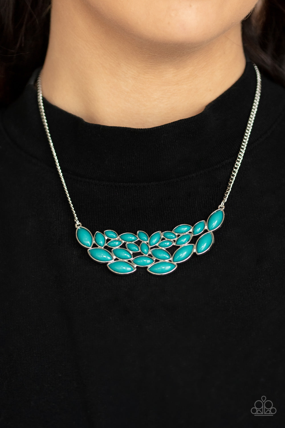 Eden Escape - blue - Paparazzi necklace