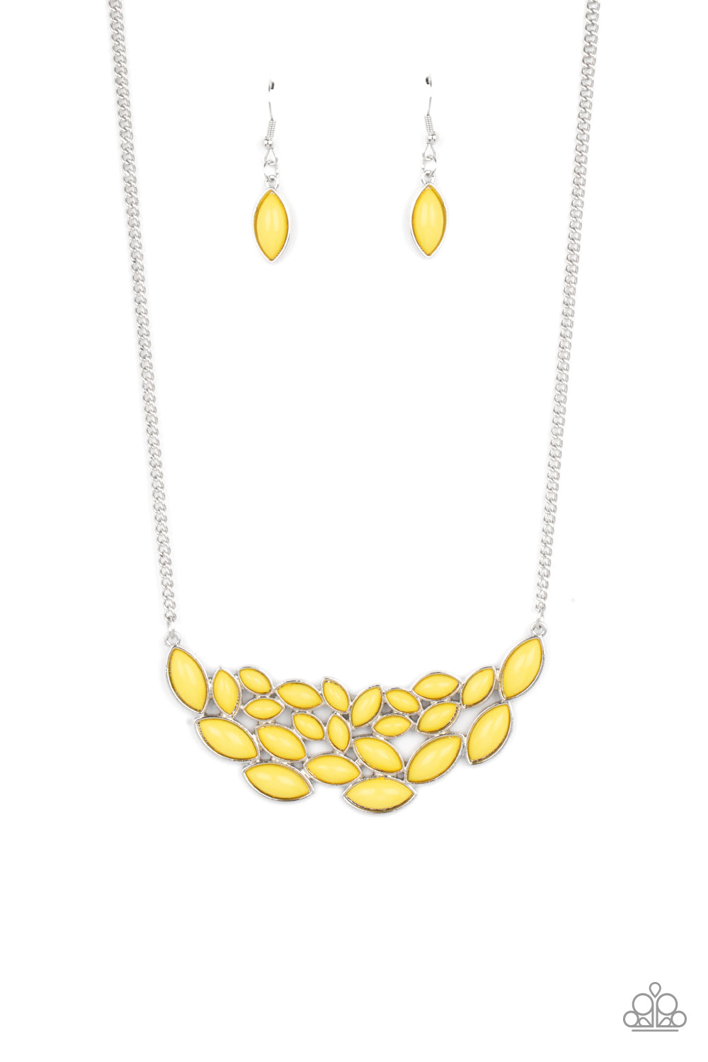 Eden Escape - yellow - Paparazzi necklace
