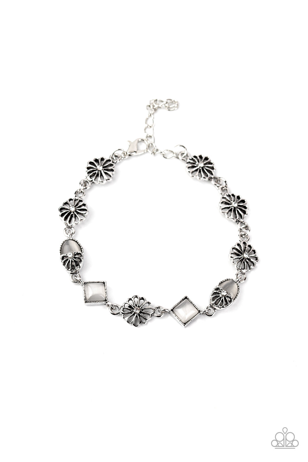 Eden Etiquette - white - Paparazzi bracelet