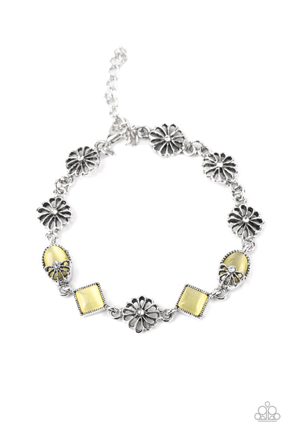Eden Etiquette - yellow - Paparazzi bracelet