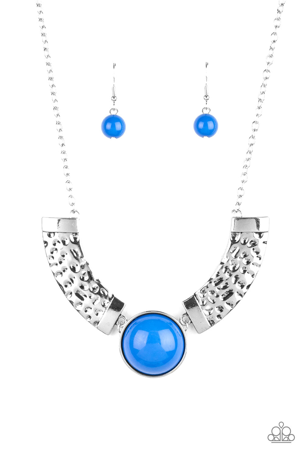 Egyptian Spell - blue - Paparazzi necklace