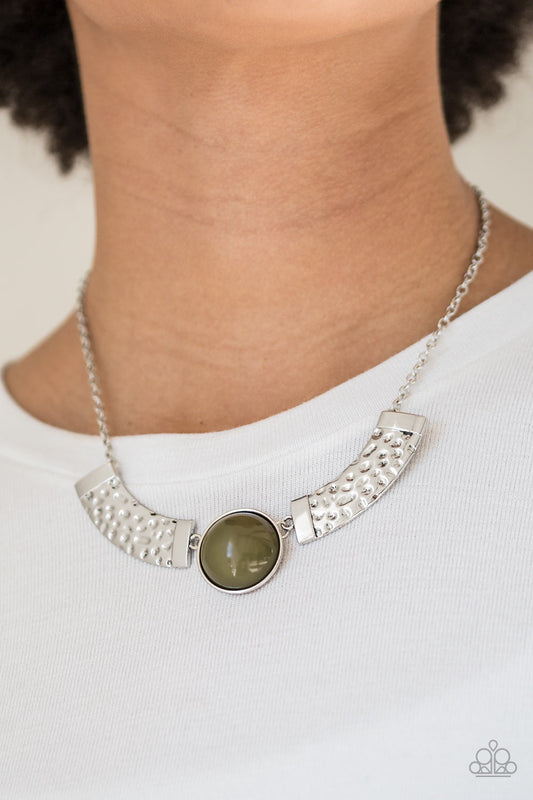 Egyptian Spell - green - Paparazzi necklace