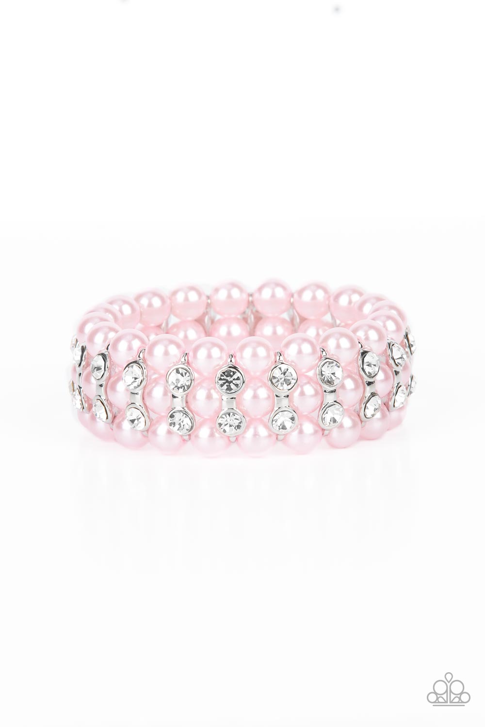 Eiffel Tower Elegance - pink - Paparazzi bracelet – JewelryBlingThing
