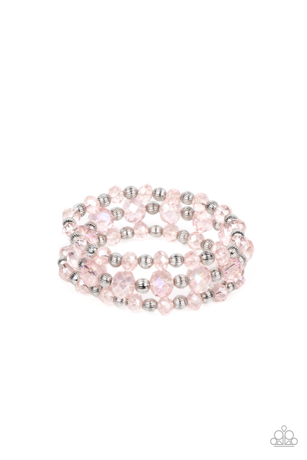 Eiffel Tower Tryst - pink - Paparazzi bracelet