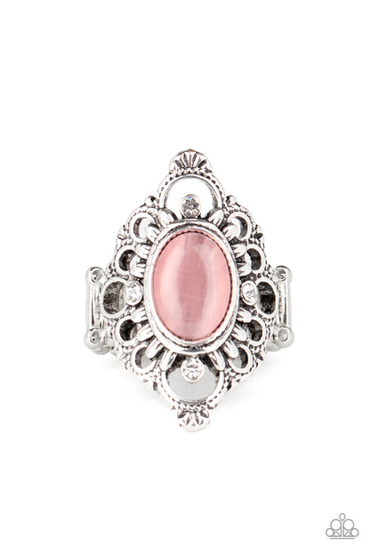 Elegantly Enchanted - pink - Paparazzi ring