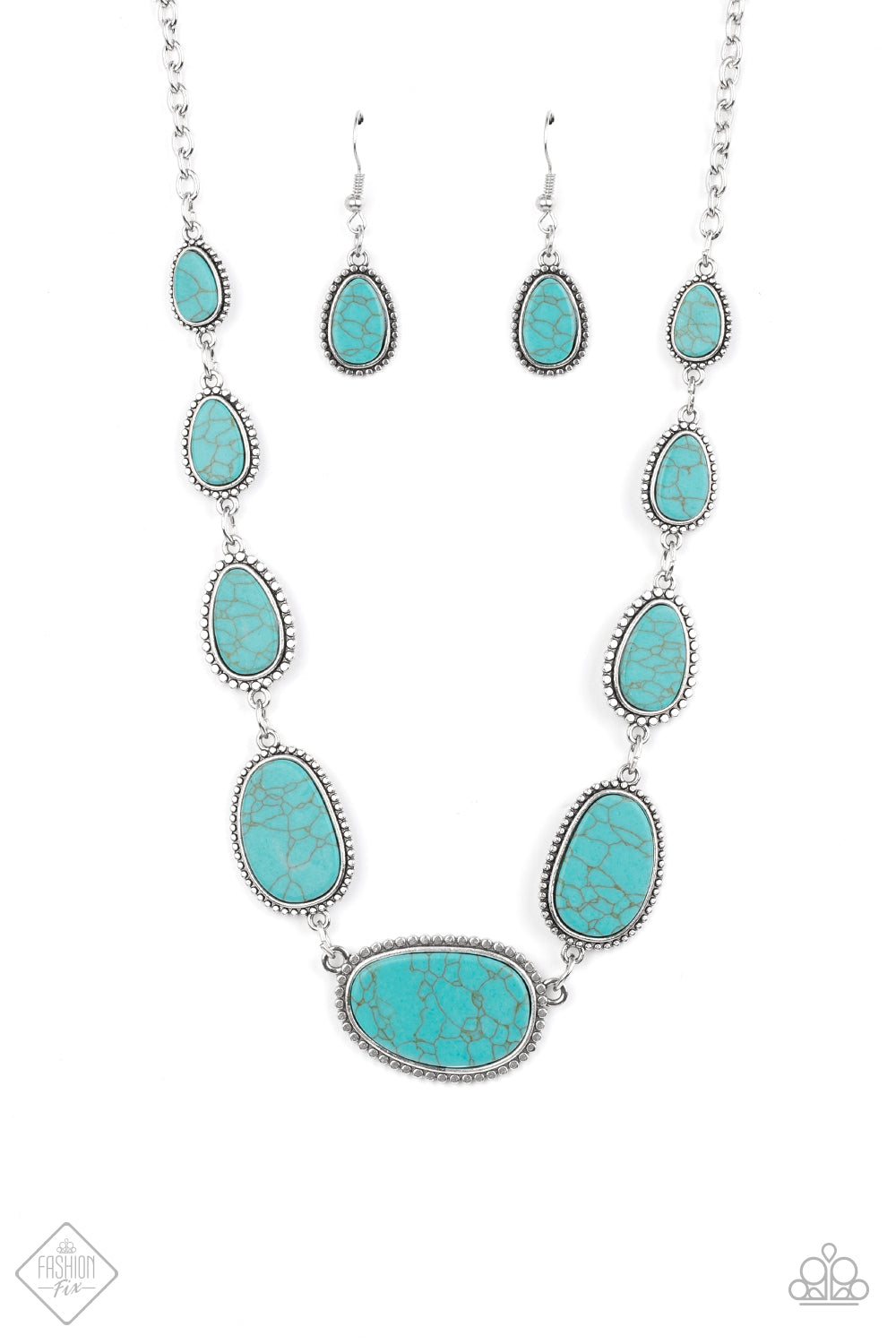 Elemental Eden - blue - Paparazzi necklace