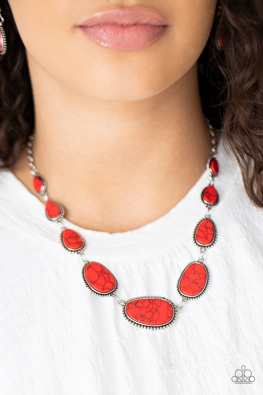 Elemental Eden - red - Paparazzi necklace
