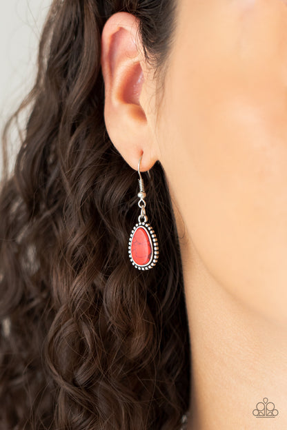 Elemental Eden - red - Paparazzi necklace