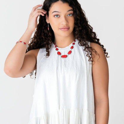 Elemental Eden - red - Paparazzi necklace